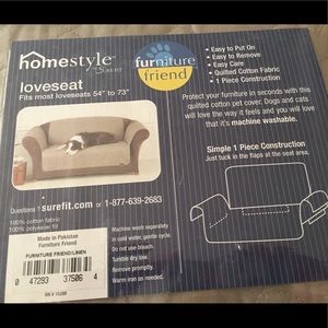 Loveseat cover